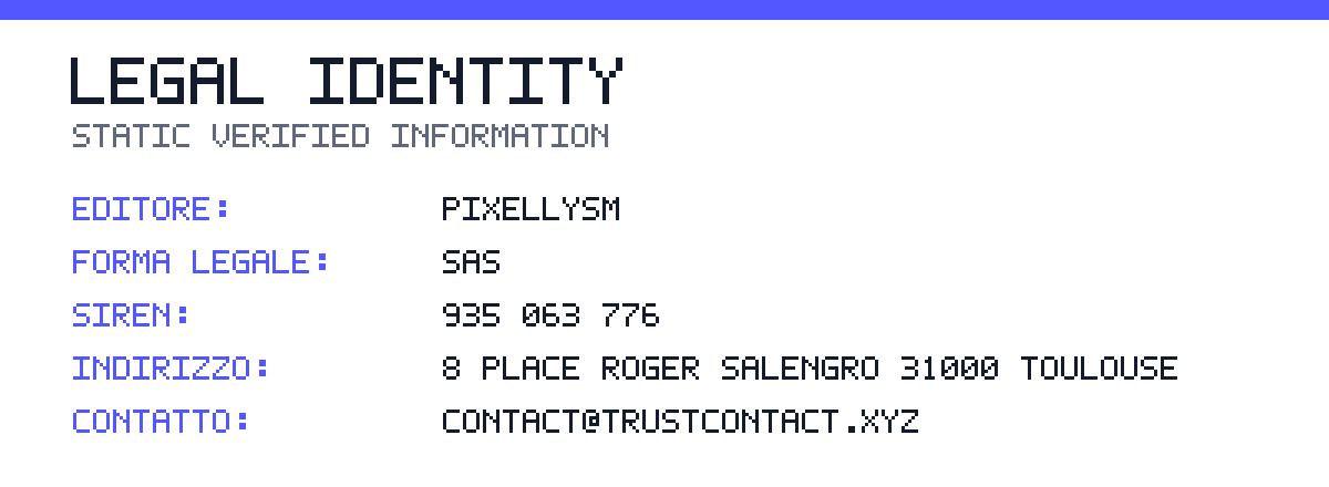 Company legal identity