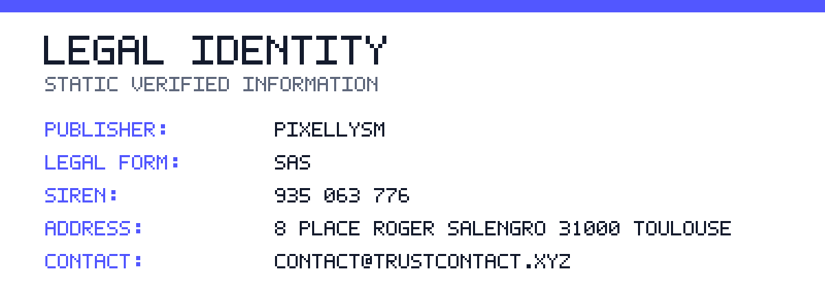 Company legal identity